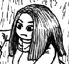 Cartoon drawing of a female character serving as Rubble's profile picture.